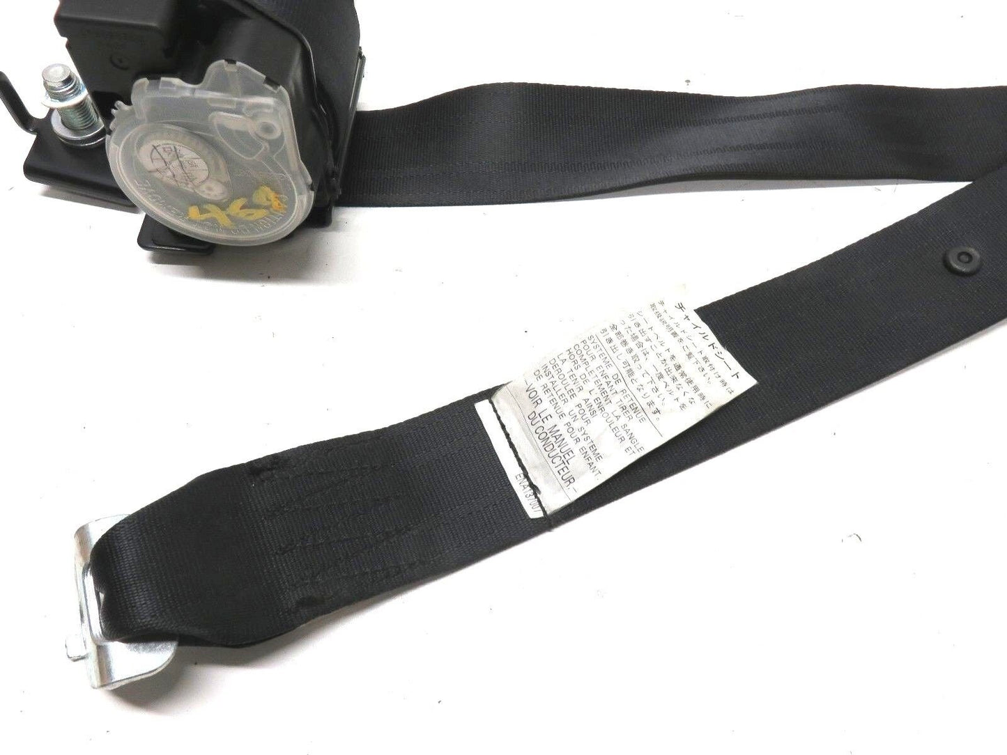 2004-2007 Subaru Impreza WRX STI Center Rear Seat Belt Middle OEM 04 05 06 07