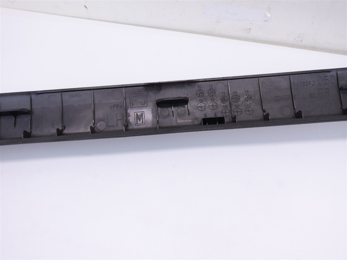 15-21 Subaru WRX Driver Front Door Sill Trim Scuff 94060FJ050 LH 2015-2021