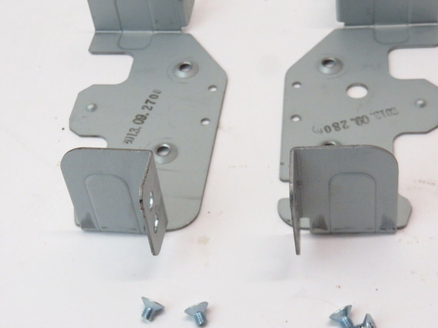2013-2014 Hyundai Genesis Coupe Radio Stereo Bracket Mounts Pair LH RH OEM 13-14