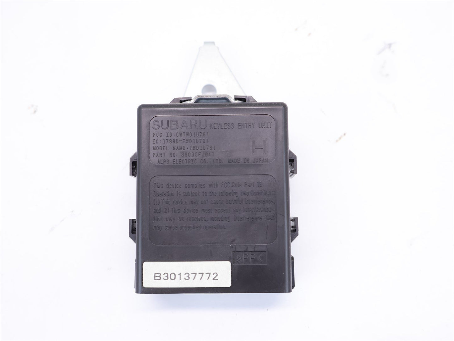 2013-2017 Subaru Crosstrek Keyless Entry Unit 88035FJ041 Module Remote OEM