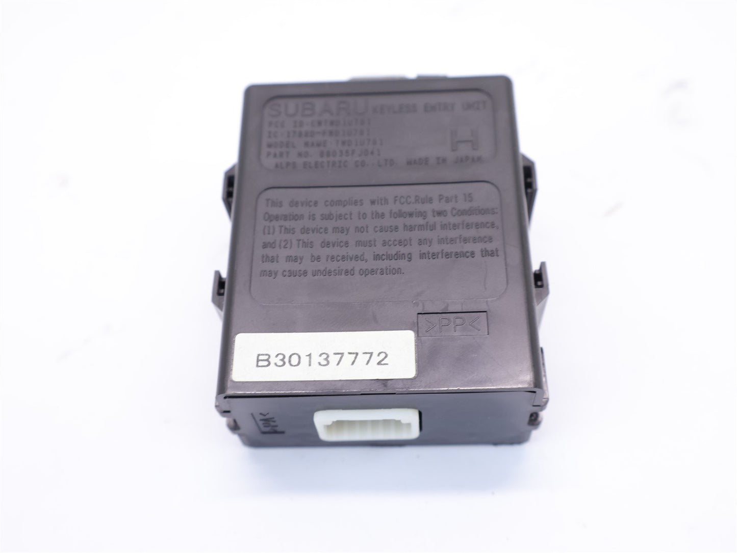 2013-2017 Subaru Crosstrek Keyless Entry Unit 88035FJ041 Module Remote OEM