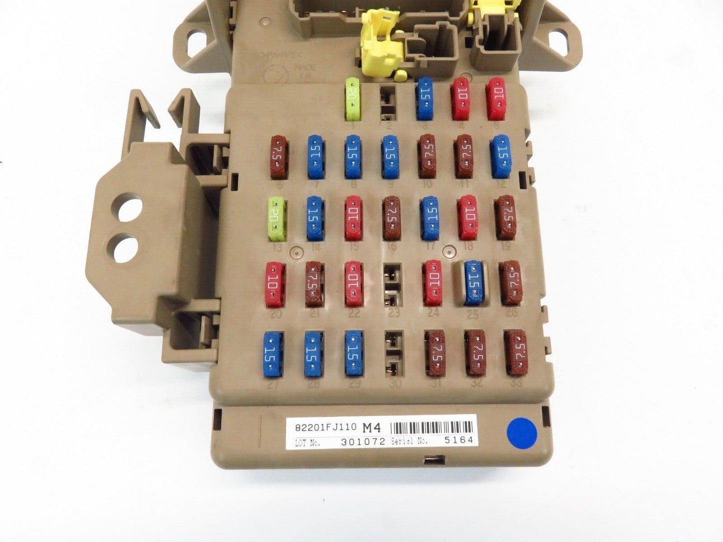 2013 Subaru XV Crosstrek Dash Fuse Block Box Panel Interior 82201FJ110 13-2015