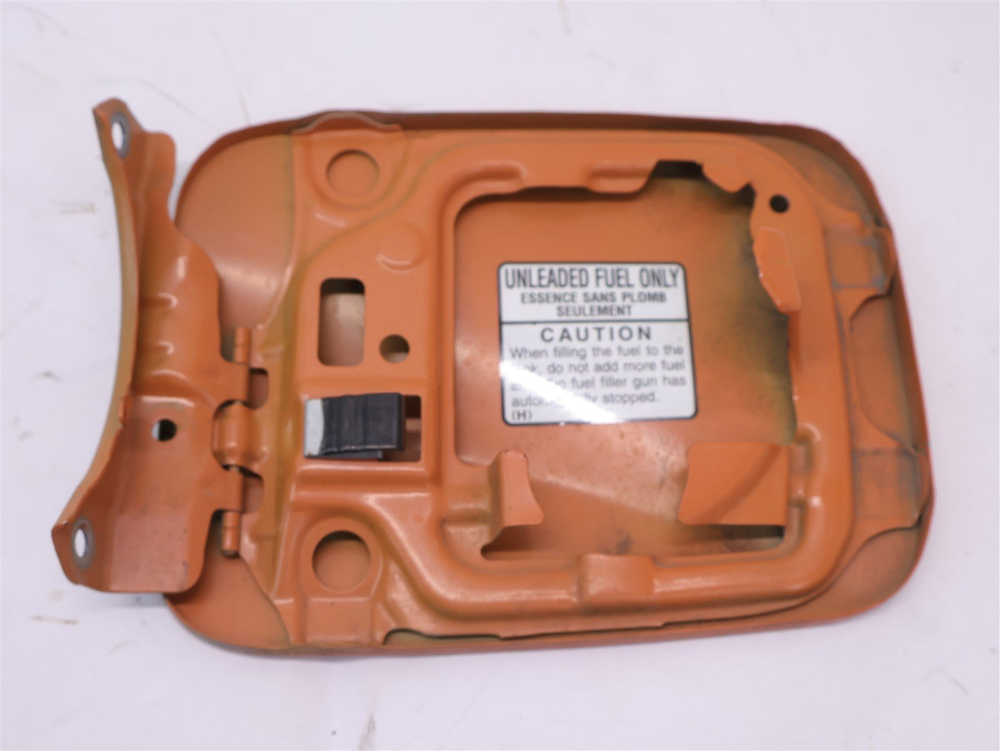 2013-2017 Subaru Crosstrek Gas Fuel Door Filler Cover Lid Orange G2U 13-17 OEM