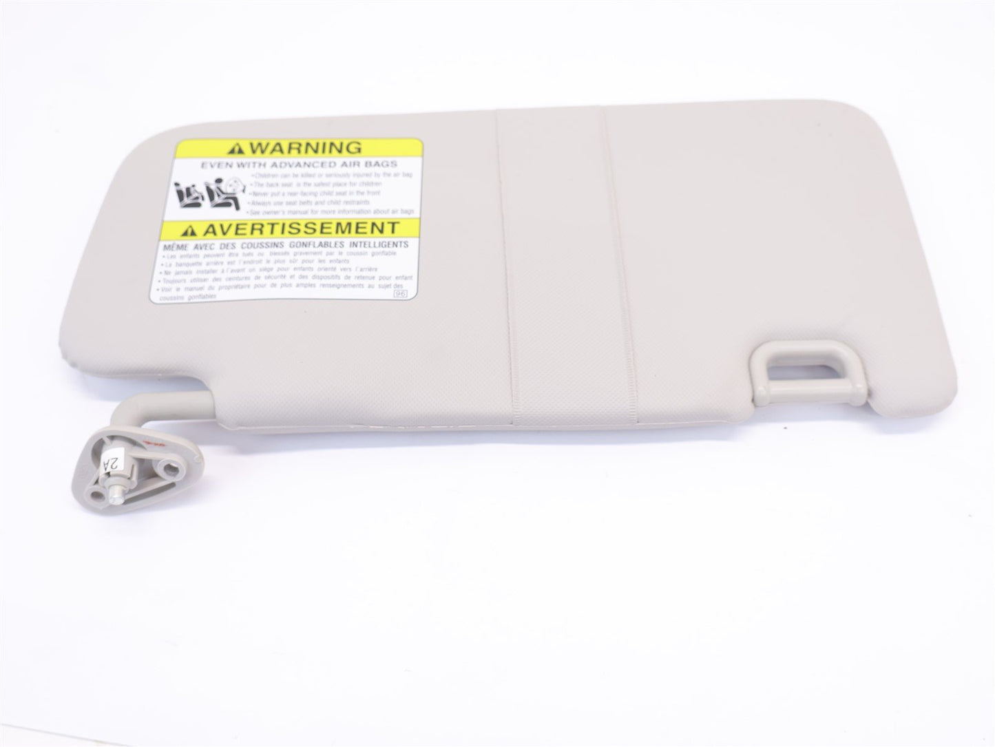 2013-2014 Subaru XV Crosstrek Driver Sun Visor Shade Sunvisor LH Side OEM 13-14