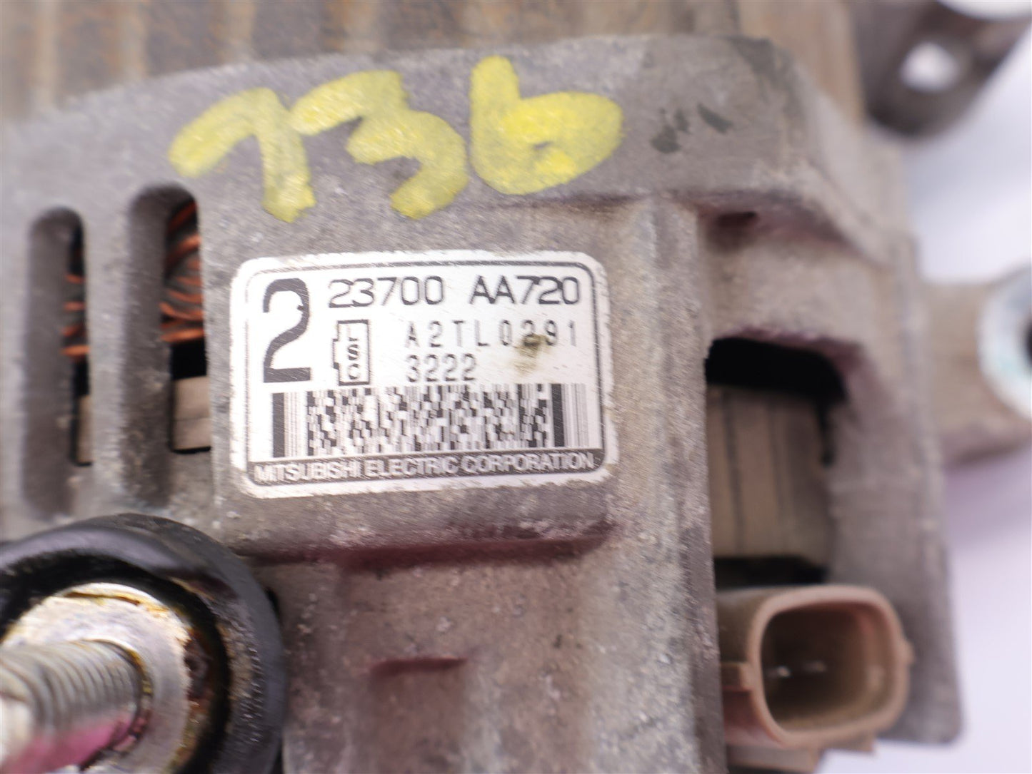 2013 2014 2015 Subaru XV Crosstrek Alternator 23700AA720 OEM 13 14 15