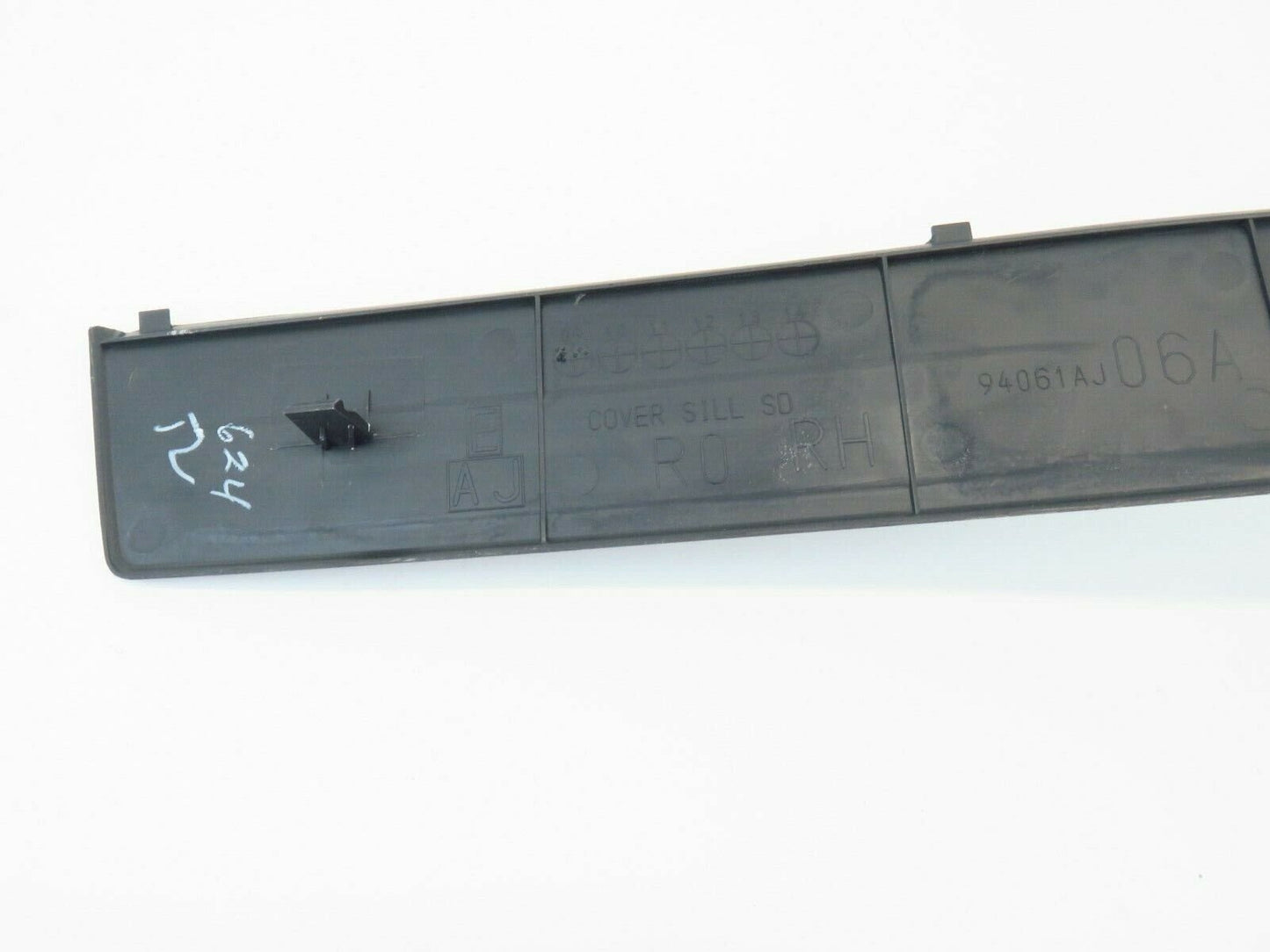 2010 Subaru Legacy Passenger Rear Door Sill Plate Trim RH 94061AJ06A OEM 10-14