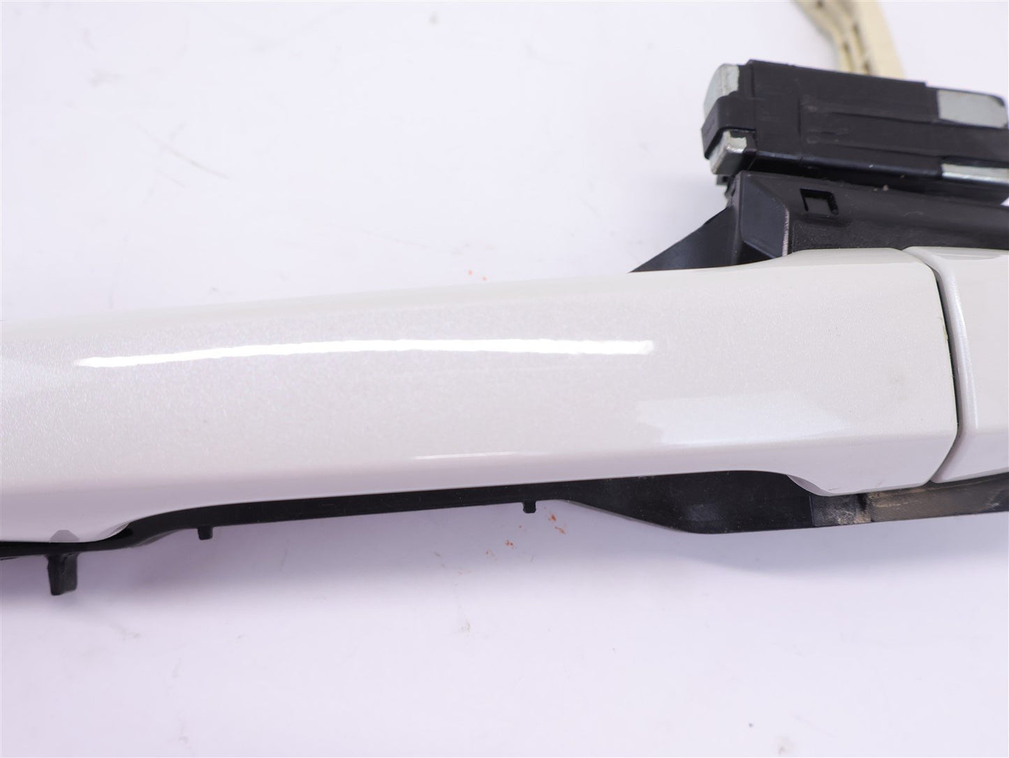 2015-2019 Subaru WRX Driver Rear Door Handle Exterior LH White K1X OEM 15-19