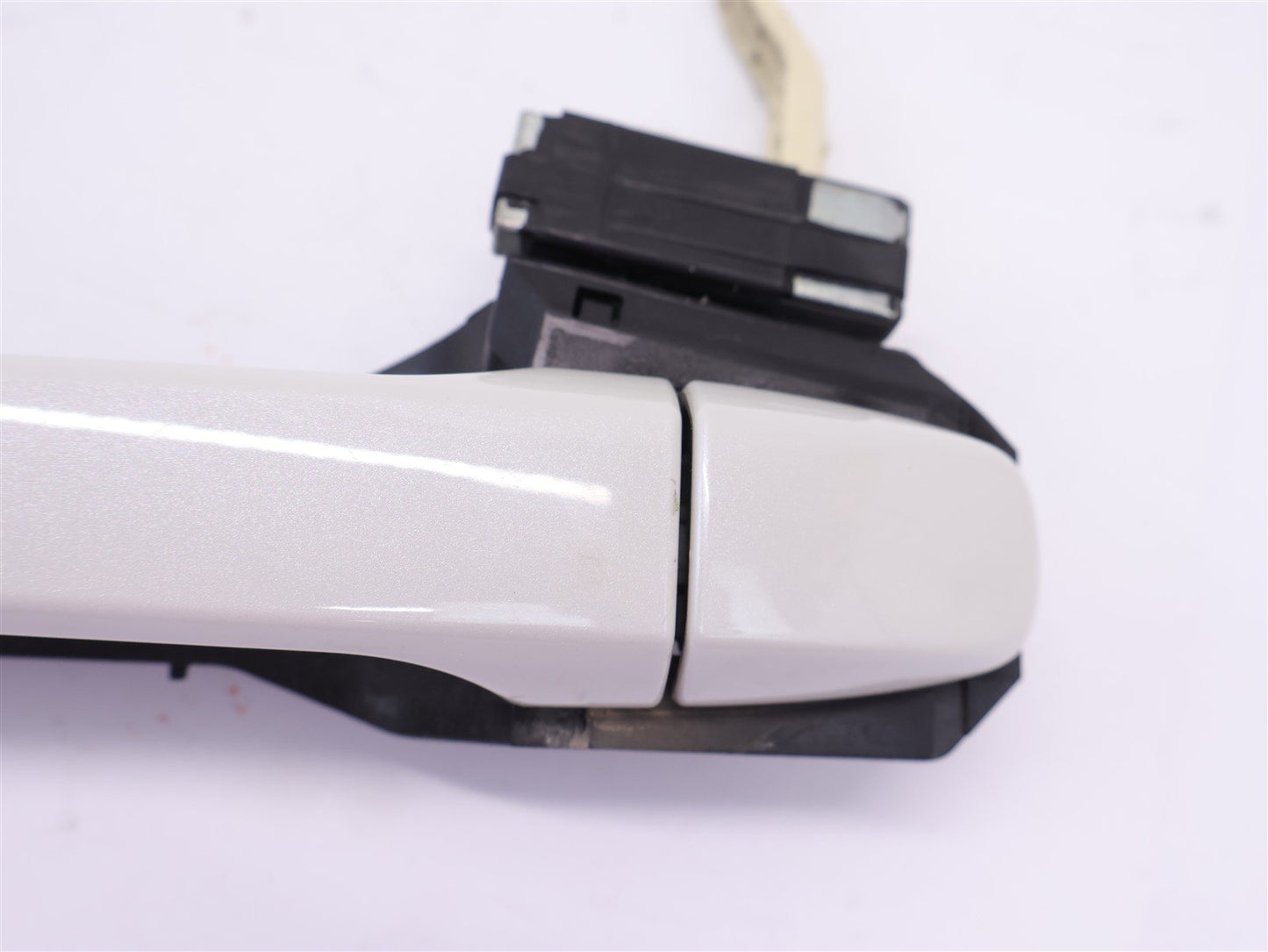 2015-2019 Subaru WRX Driver Rear Door Handle Exterior LH White K1X OEM 15-19