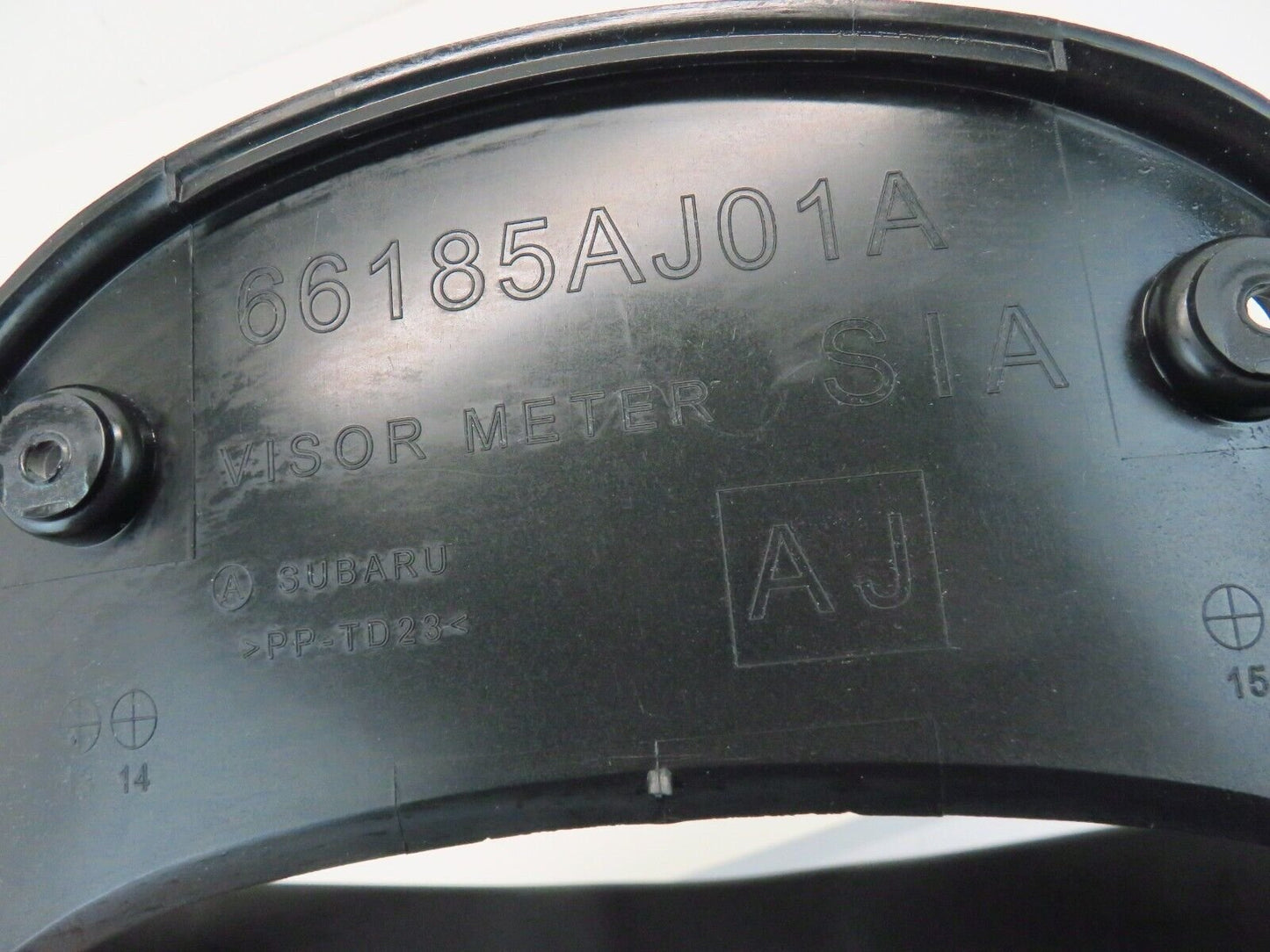 10-14 Subaru Legacy Outback Instrument Cluster Bezel Trim Speedometer 2010-2014