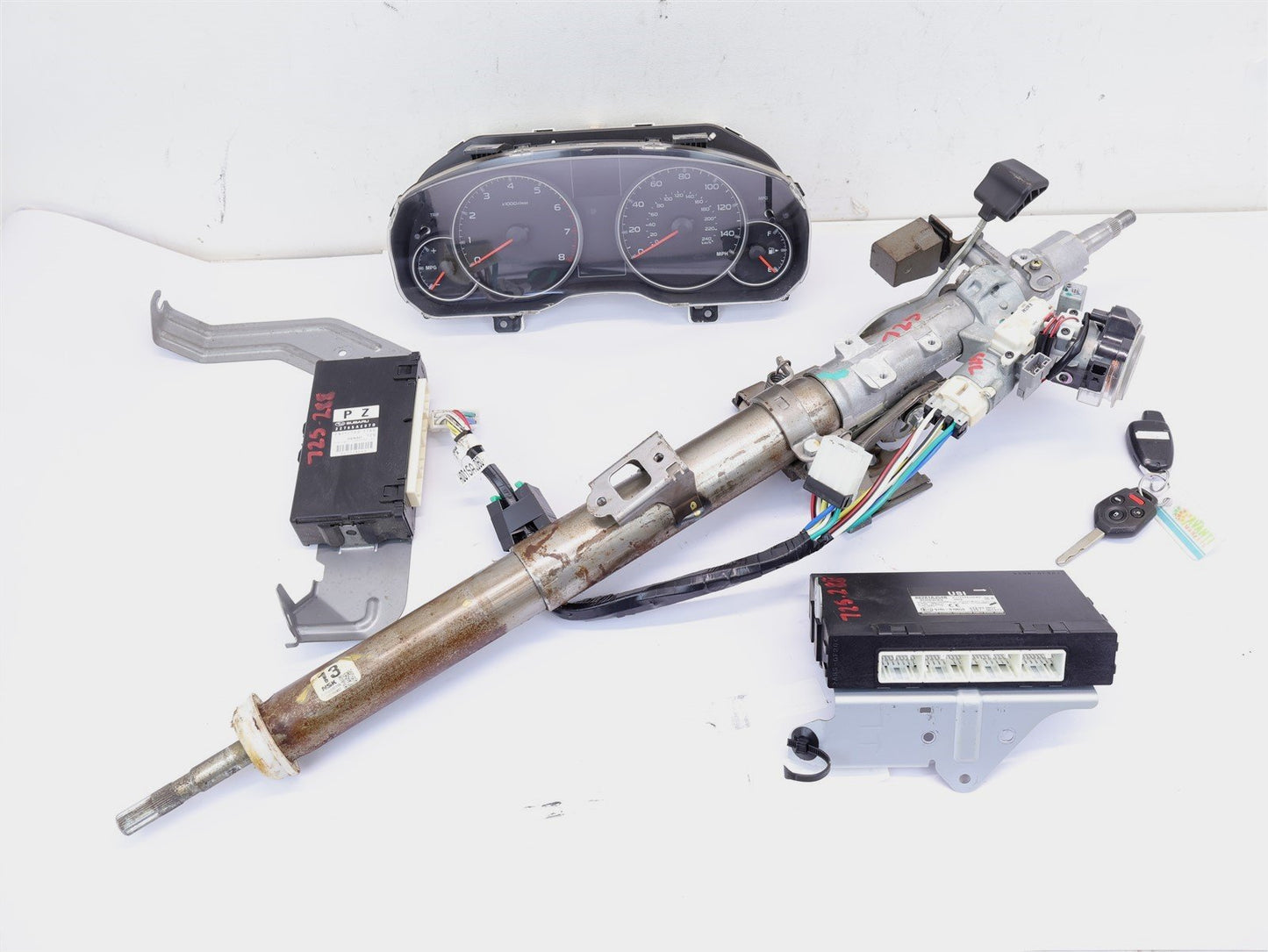 2014 Subaru Outback Immobilizer Set Engine Computer Ignition Keys 85k 2.5L AT 14