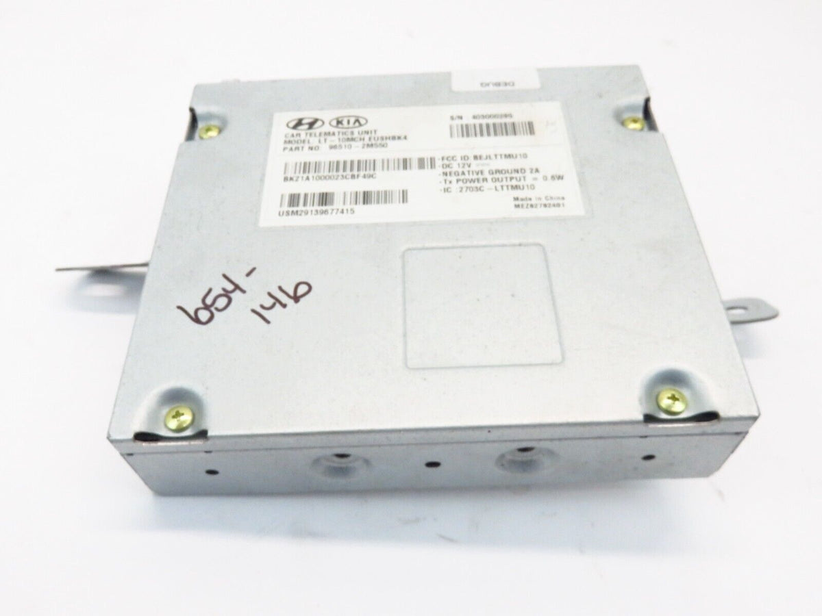 2014 Hyundai Genesis Coupe 2.0T Module Telematic Module Unit 96510-2M550 13-16