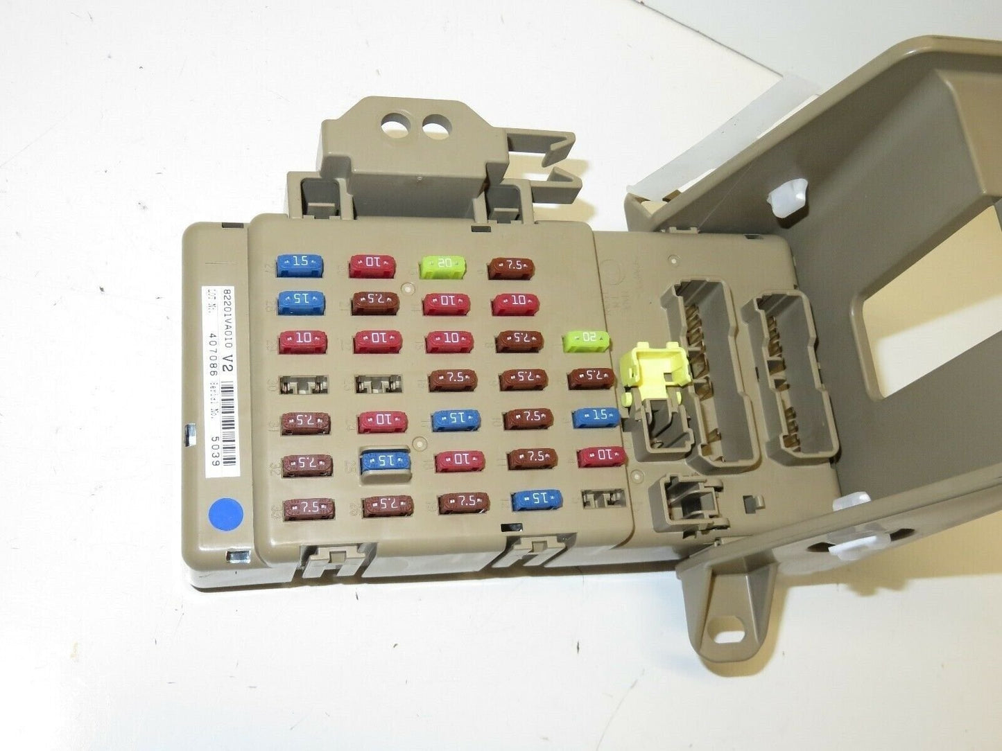 2015 Subaru WRX Dash Fuse Panel Junction 82201VA010 Relay Joint Box Block OEM 15