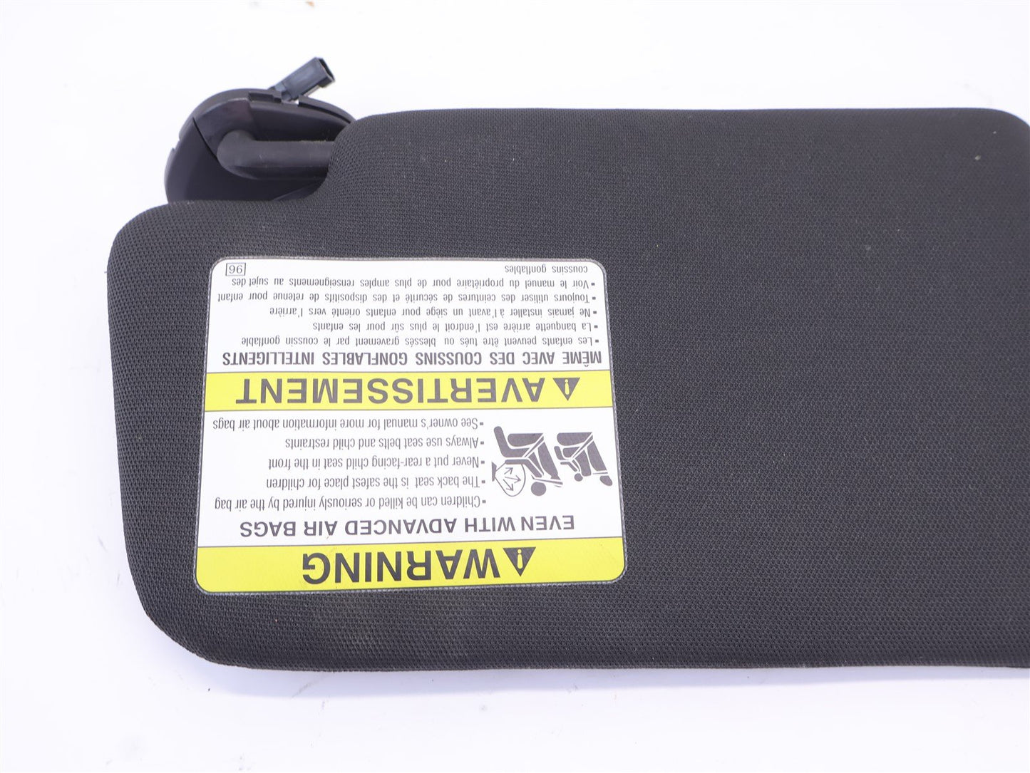 2015-2021 Subaru WRX & STI Passenger Sun Visor Shade Sunvisor RH OEM 15-21