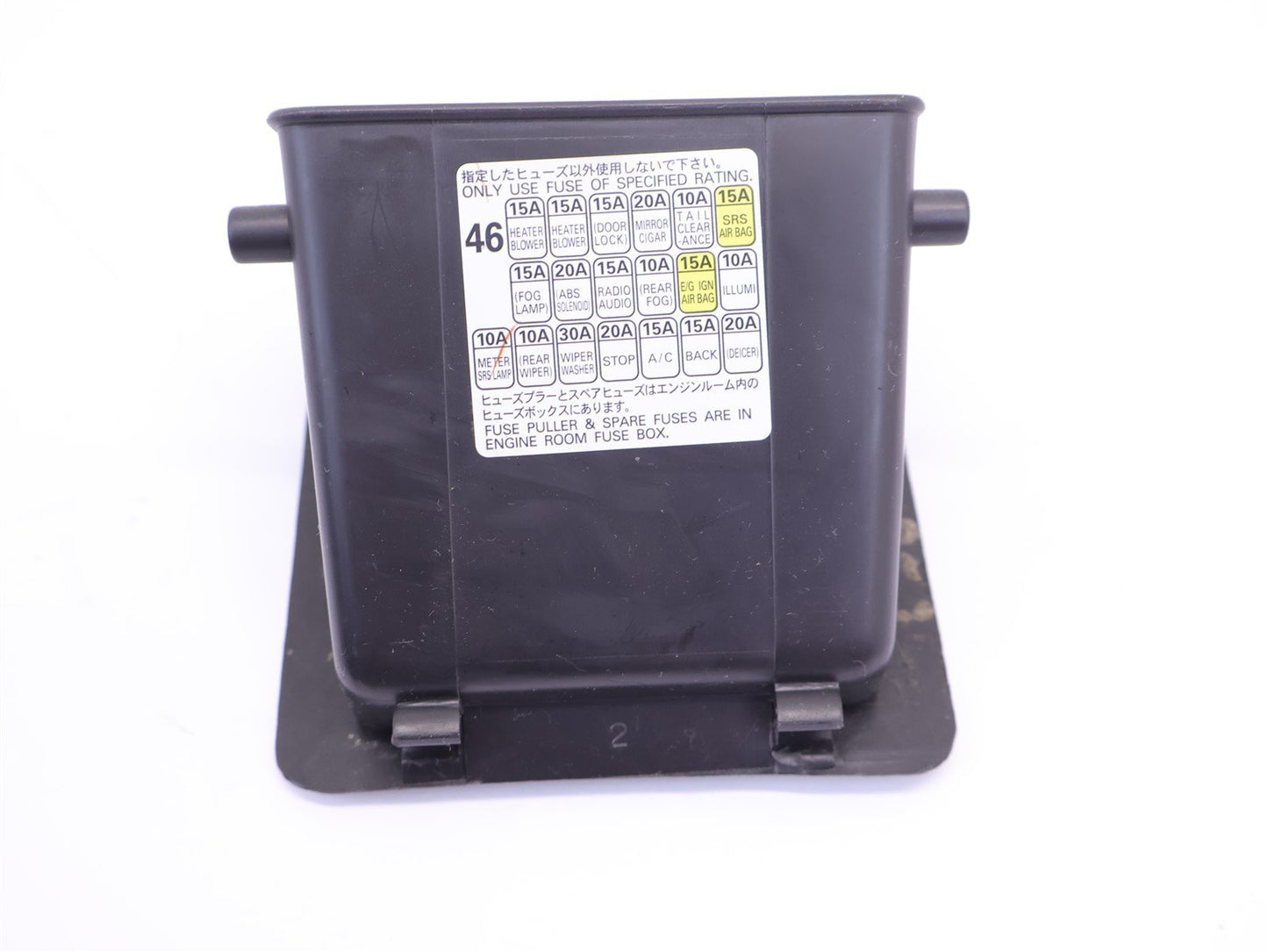 2006-2007 Subaru Impreza WRX STI Dash Fuse Cover Coin Tray Label Door OEM 06-07