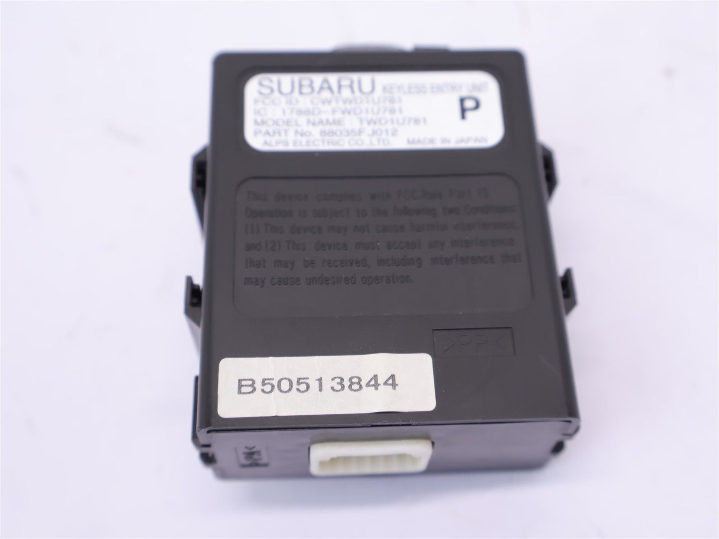 2015-2021 Subaru WRX STI Keyless Entry Module Unit 88035FJ012 OEM 15-21