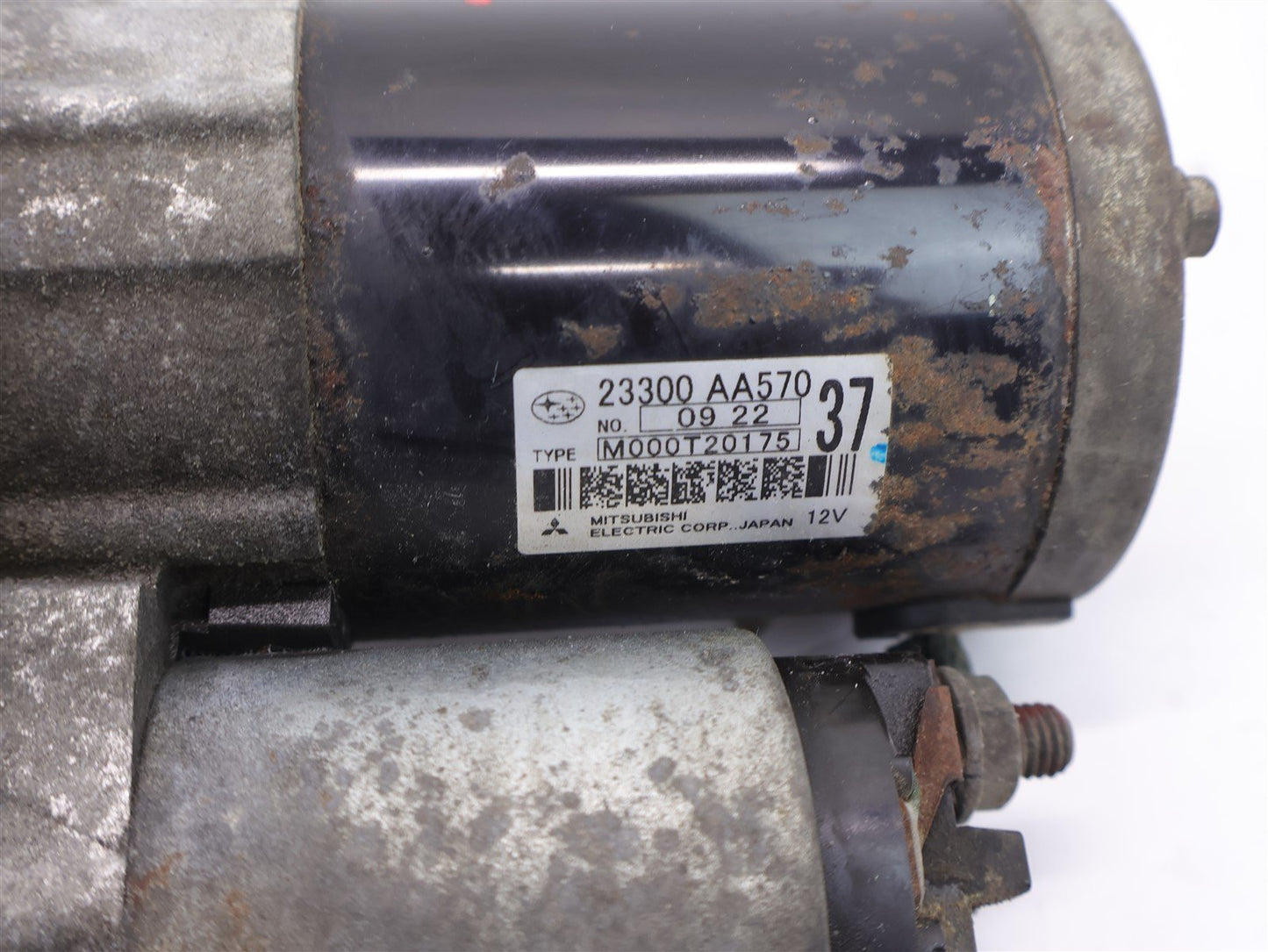 2009-2013 Subaru Forester Starter Motor Auto Trans AT 09-13 OEM 23300AA570