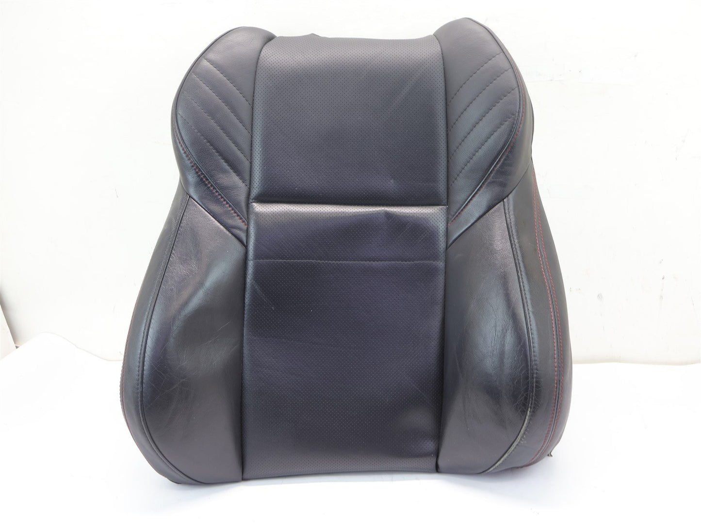2015-2020 Subaru WRX Driver Front Seat Cover Skin UPPER Top Black Leather LH OEM