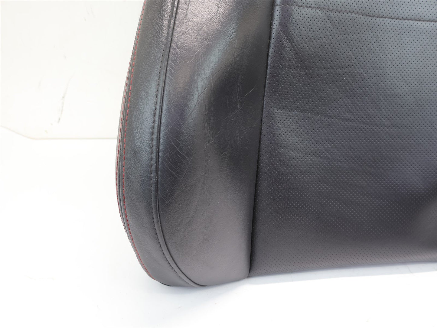 2015-2020 Subaru WRX Driver Front Seat Cover Skin UPPER Top Black Leather LH OEM