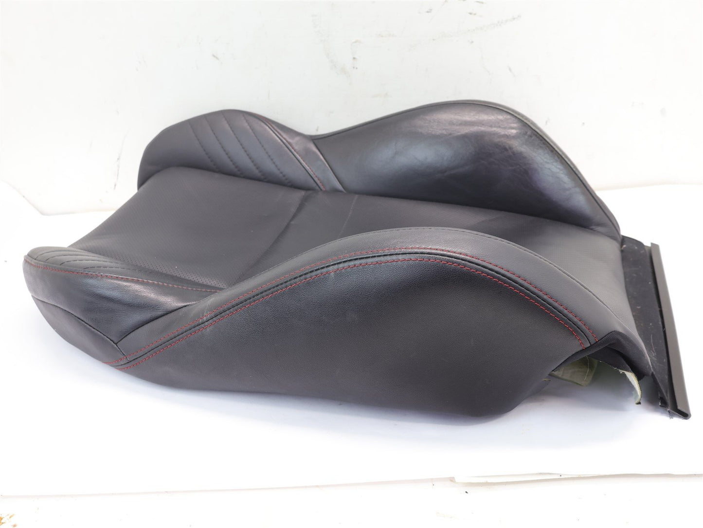 2015-2020 Subaru WRX Driver Front Seat Cover Skin UPPER Top Black Leather LH OEM