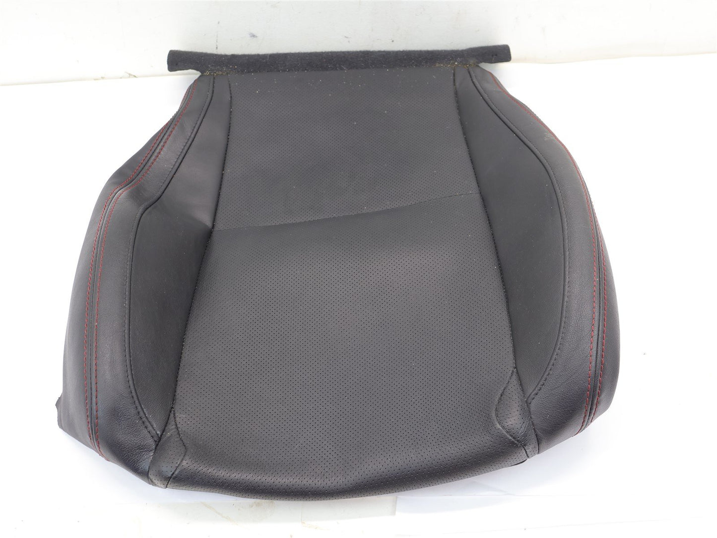 2015-2021 Subaru WRX Passenger Front Seat LOWER Cover Skin Bottom Leather RH OEM
