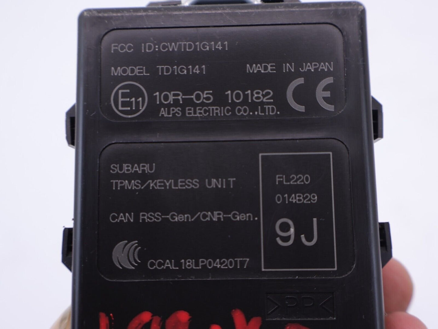 2020-2023 Subaru Crosstrek TMPS / Keyless Unit Module Control OEM 20-23