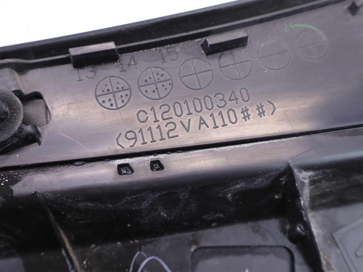 2015-2021 Subaru WRX Driver Fender Garnish Trim LH Left 91112VA110 OEM 15-21