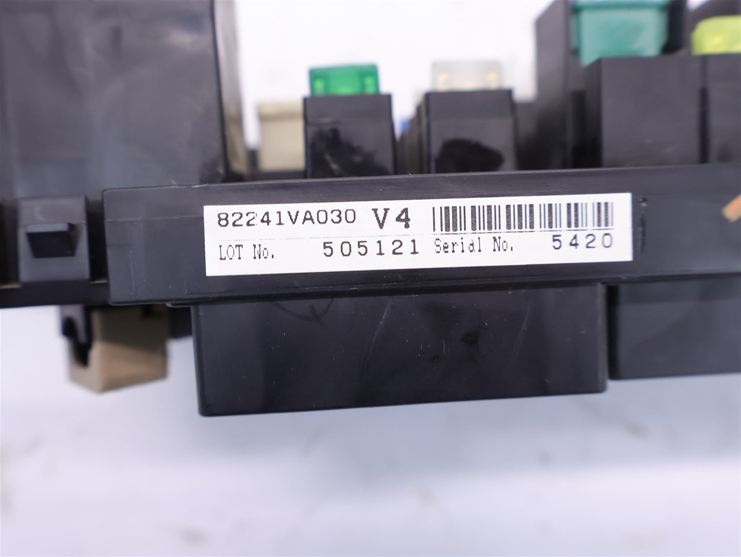 2020 Subaru WRX Engine Fuse Box Block Panel Front Bay OEM 82241VA030 2015-2021