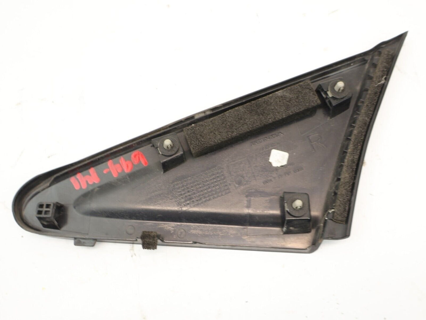 2012-2015 Honda Civic Si SEDAN Passenger Fender Garnish Trim Corner Cover RH