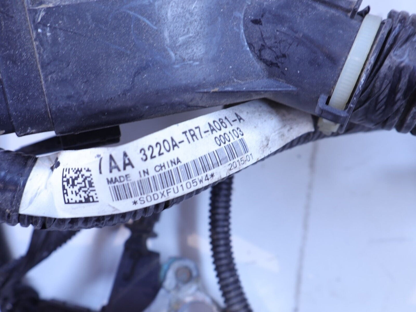 2015 Honda Civic Si SEDAN Engine Room Bay Fuse Box Wiring Harness CUT WIRE 15