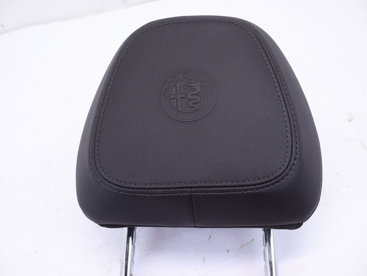 2022 Alfa Romeo Giulia Front Seat Headrest Driver LH Black Leather OEM 2017-2022