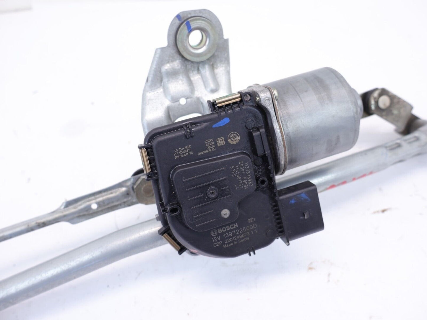 2017-2022 Alfa Romeo Giulia Windshield Wiper Motor w/ Linkage Front 22k OEM