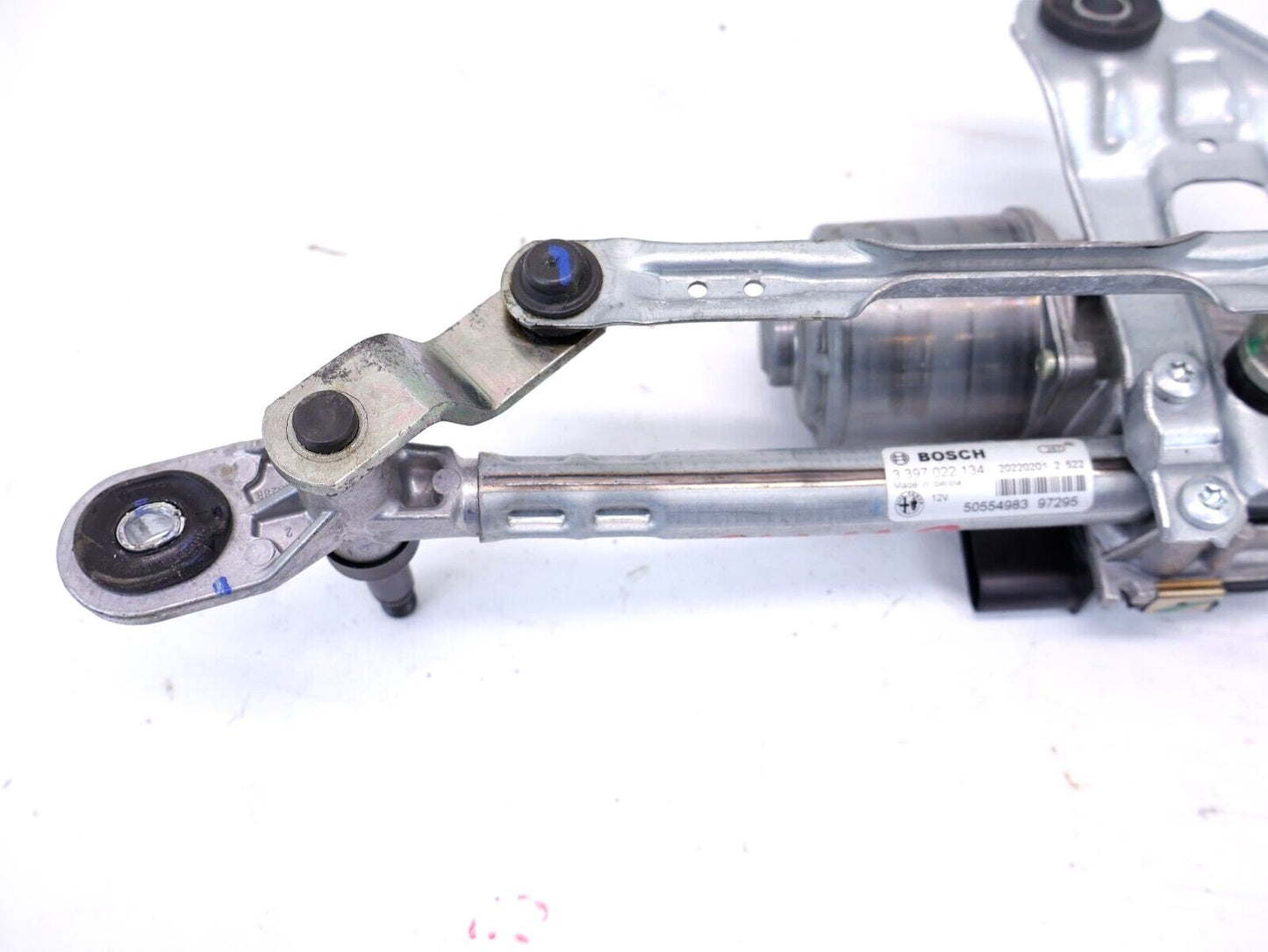 2017-2022 Alfa Romeo Giulia Windshield Wiper Motor w/ Linkage Front 22k OEM