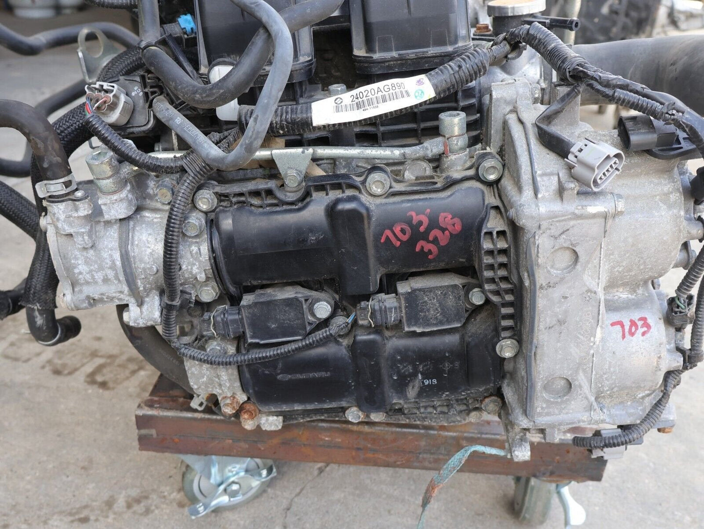 2020-2023 Subaru Crosstrek Engine 2.0L (Vin A 6th Digit CVT) Motor OEM 22k