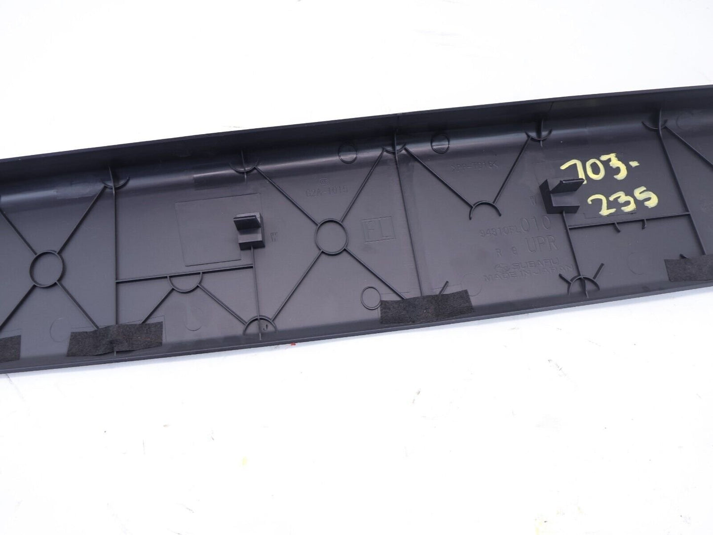 2018-2023 Subaru Crosstrek Upper Liftgate Panel Trim Cover Trunk OEM 94310FL010