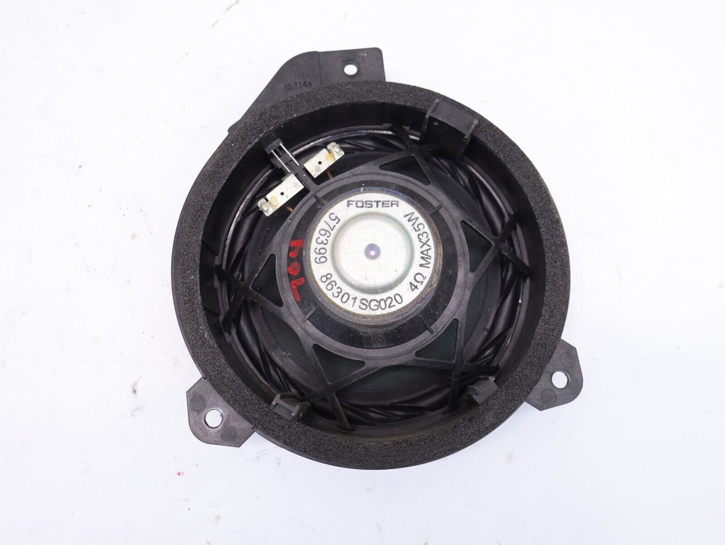 2016 Subaru Forester Driver Rear Door Speaker 86301SG020 Left LH OEM 214-2018