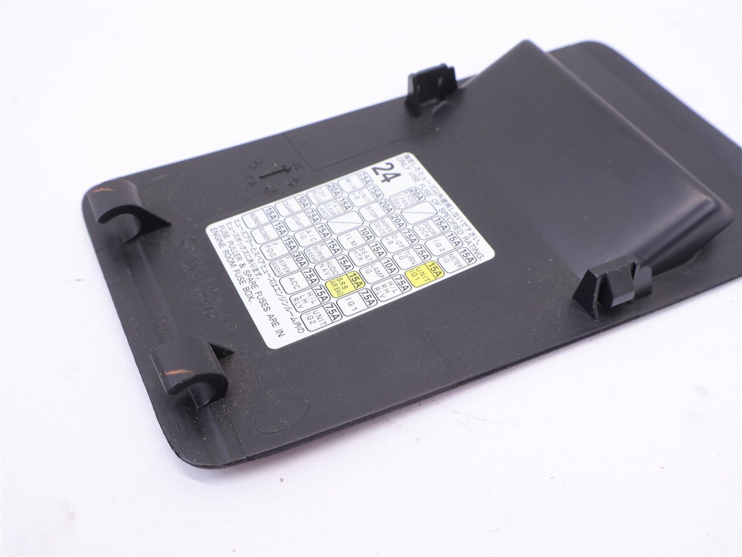 2005-2009 Subaru Legacy Fuse Box Trim Door Cover Lid Access Dash Black 05-09