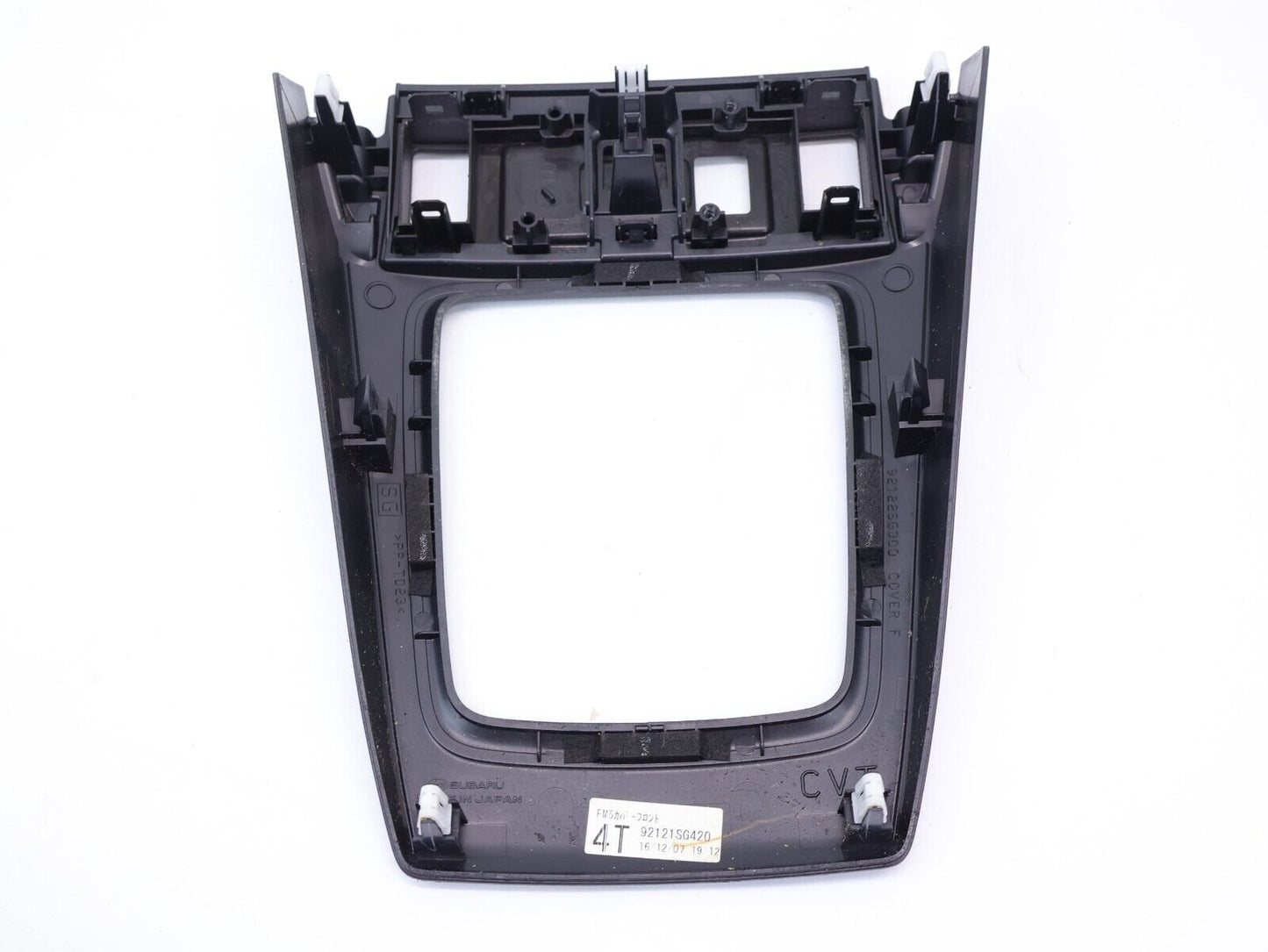 2017-2018 Subaru Forester Shifter Trim Bezel Cover Automatic AT 92121SG420 OEM