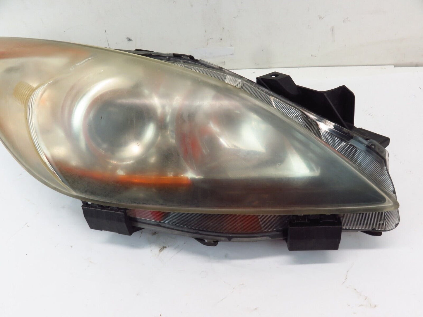 2010-2013 Mazdaspeed3 Passenger Headlight Head Light TABS BROKE Lamp RH Side OEM