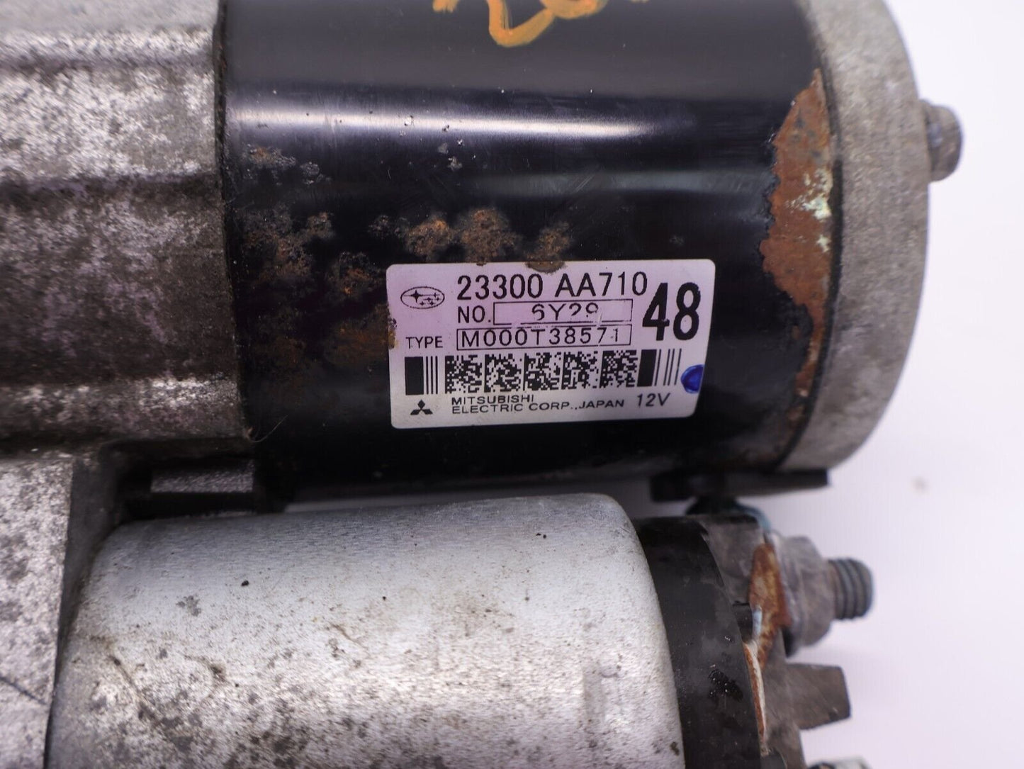 2015-2017 Subaru WRX Starter Motor Auto Trans 23300AA710 OEM