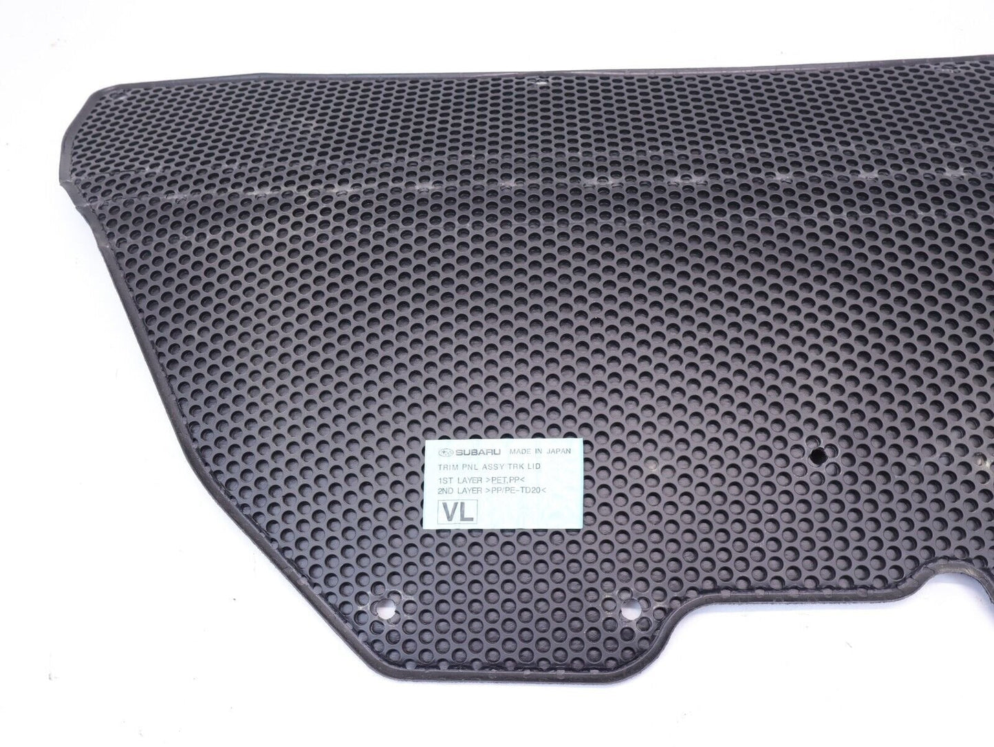 2015-2021 Subaru WRX & STI Trunk Deck Lid Liner Cover Trim Carpet OEM