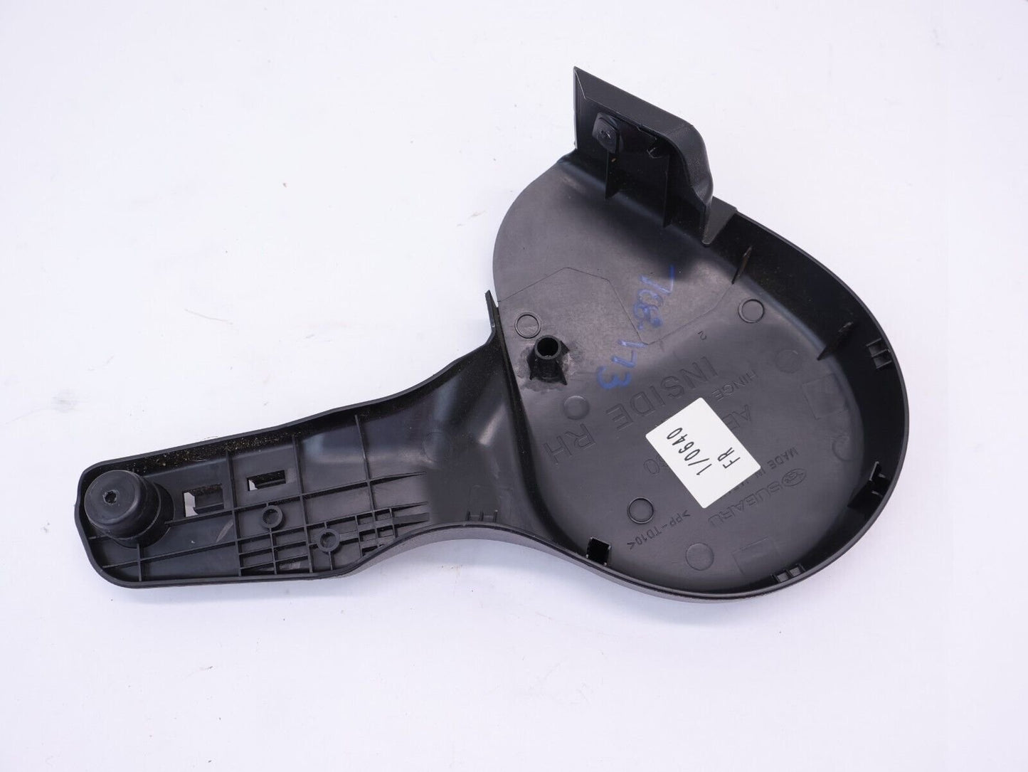 2016 Subaru WRX STI Seat inner Hinge Trim Cover Front Passenger RH OEM 2015-2021