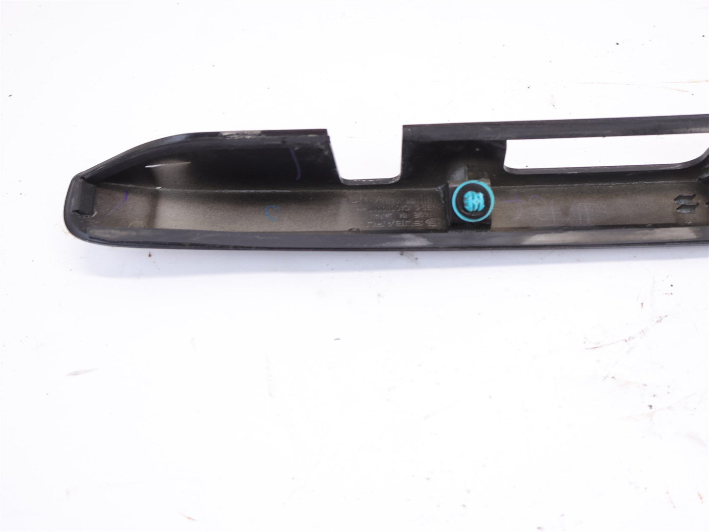 2015-2021 Subaru WRX & STI Trunk Lid Garnish Trim License Light Panel Black OEM