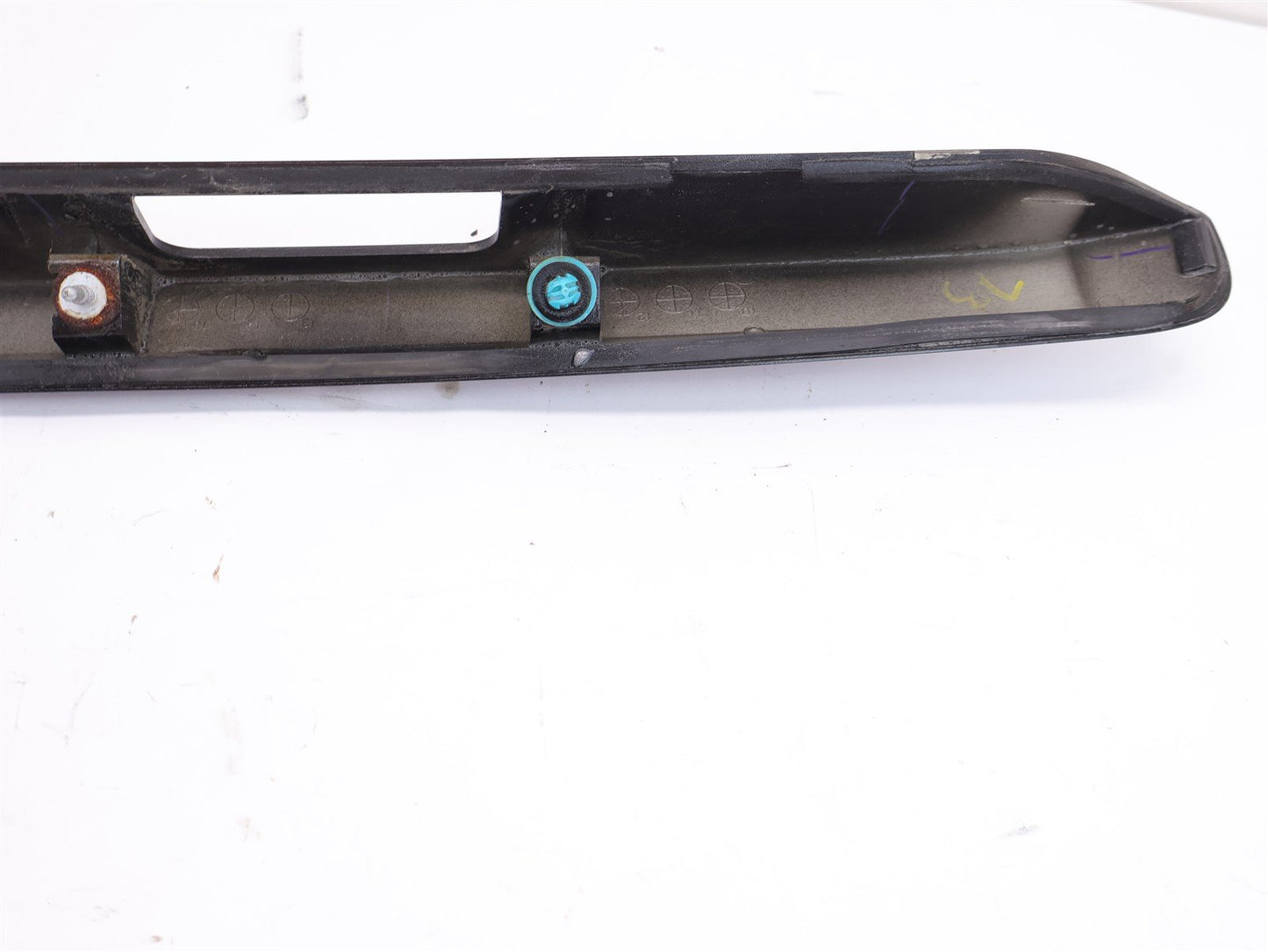 2015-2021 Subaru WRX & STI Trunk Lid Garnish Trim License Light Panel Black OEM