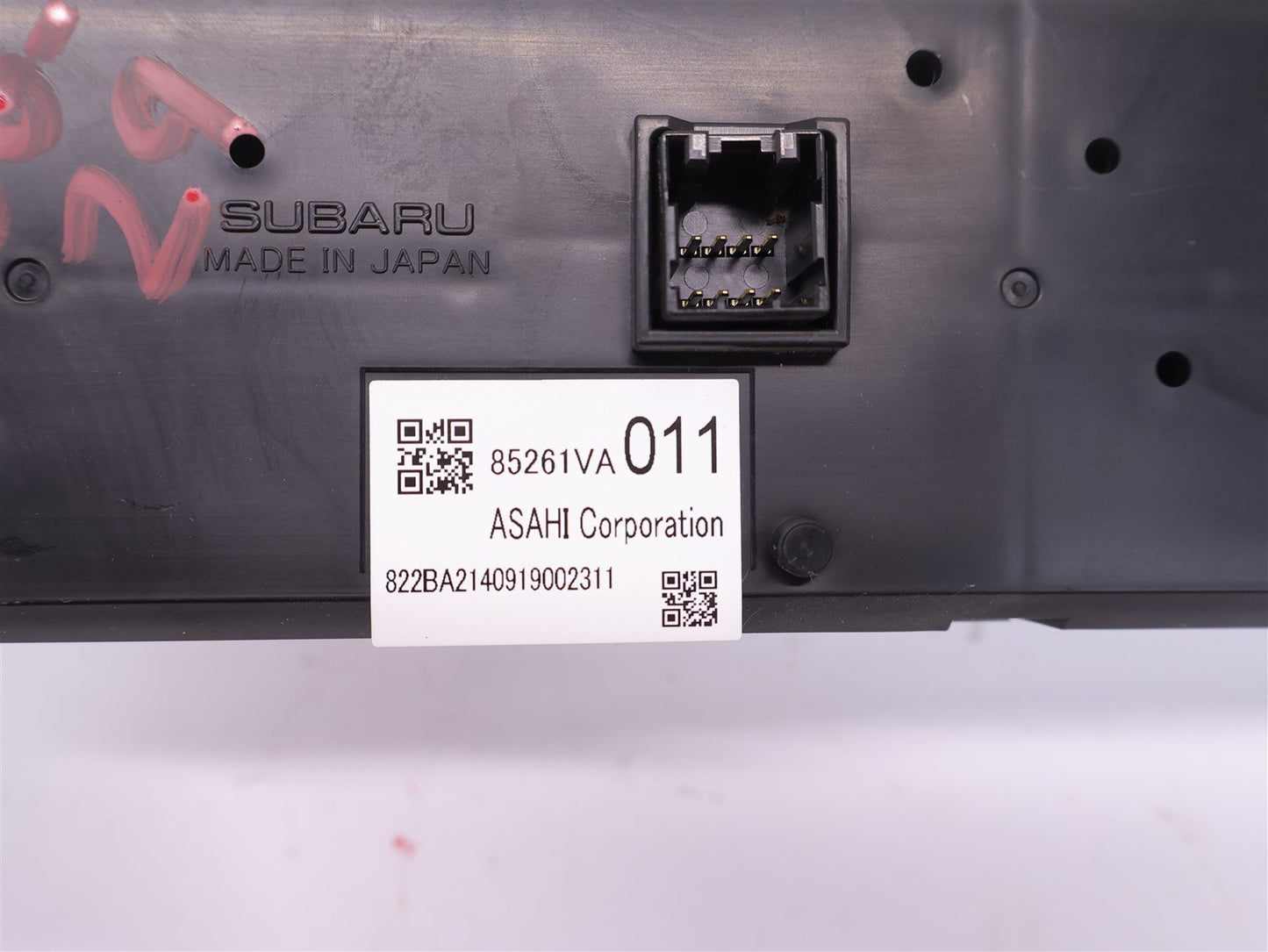 2015 Subaru WRX Dash Multi Display Screen 85261VA011 Information OEM