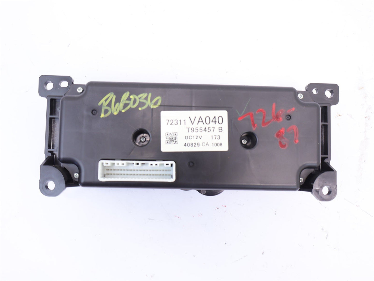 2015 Subaru WRX Climate Control Heater AC 72311VA040 HVAC OEM 15