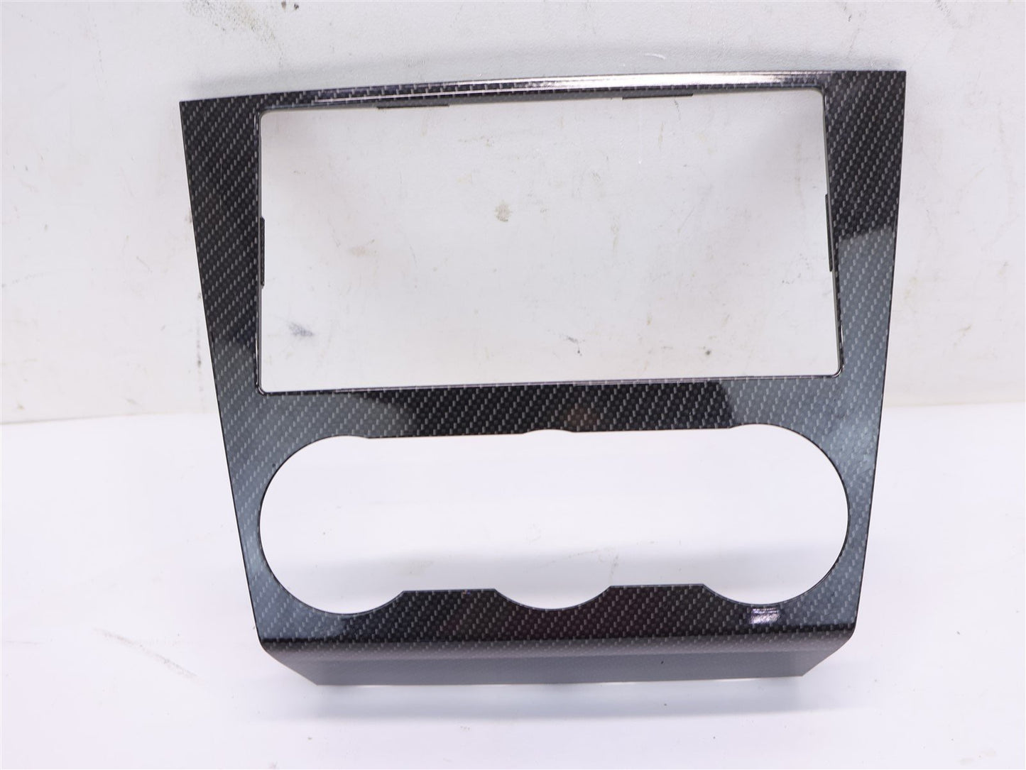 2015 Subaru WRX Radio Climate Control Trim Bezel Carbon Fiber Look 15