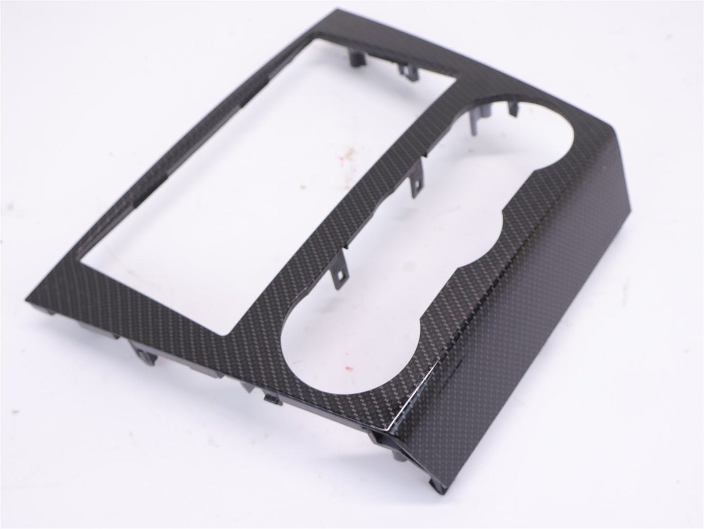2015 Subaru WRX Radio Climate Control Trim Bezel Carbon Fiber Look 15