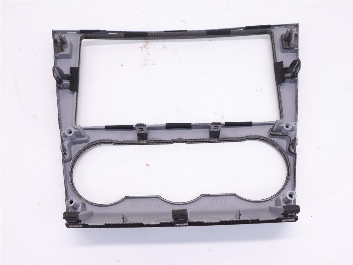 2015 Subaru WRX Radio Climate Control Trim Bezel Carbon Fiber Look 15