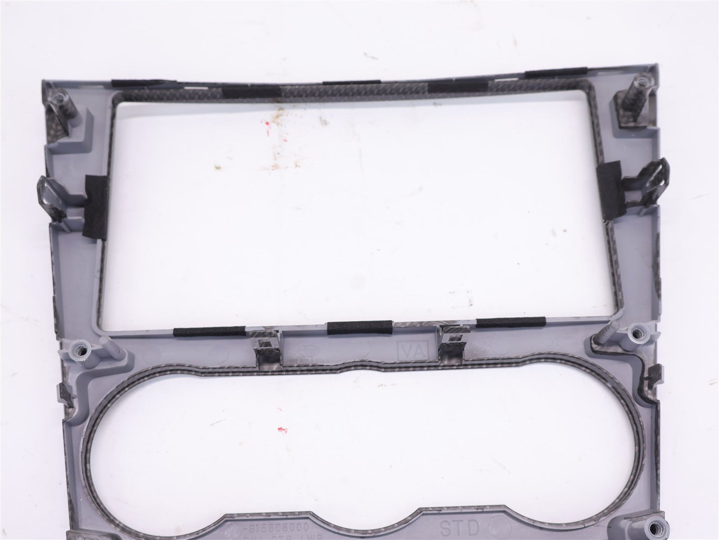 2015 Subaru WRX Radio Climate Control Trim Bezel Carbon Fiber Look 15