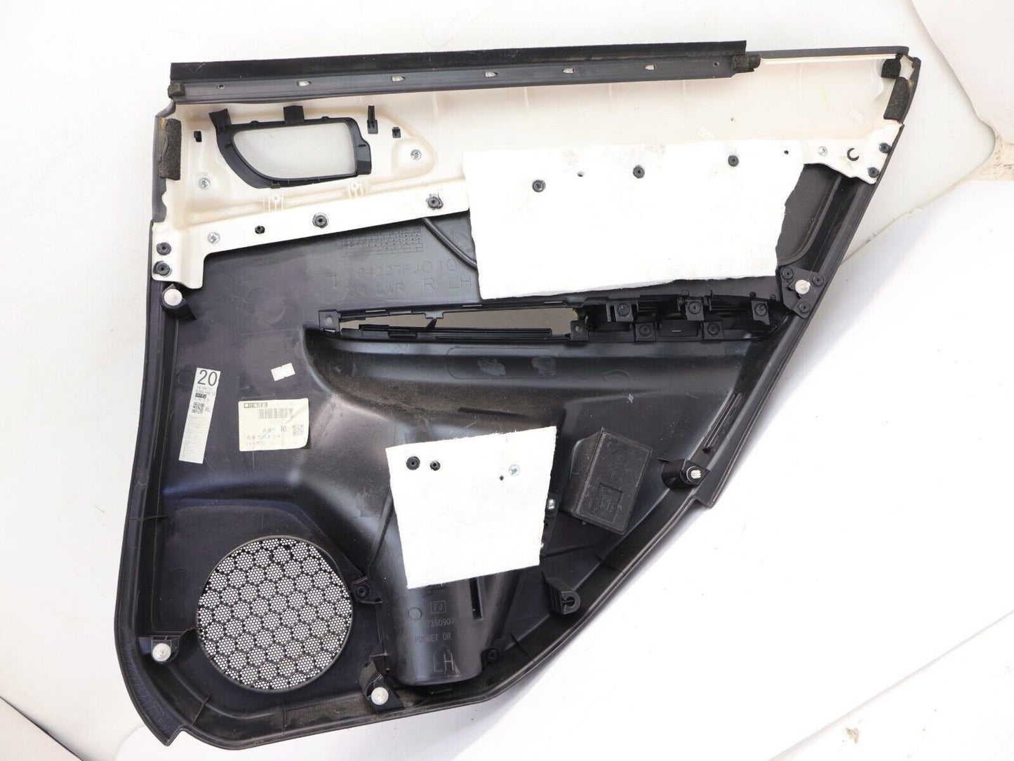2015-2016 Subaru WRX Driver Rear Door Panel Card Cover LH Left Side OEM